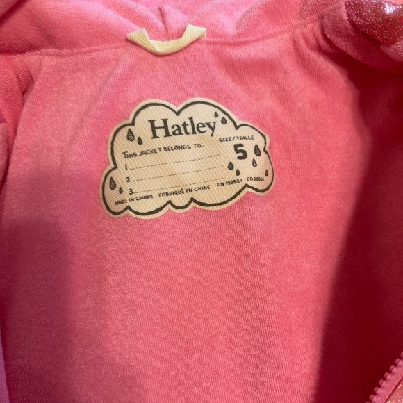 Hatley Pink Sparkle Rain Jacket - Picture 3 of 5
